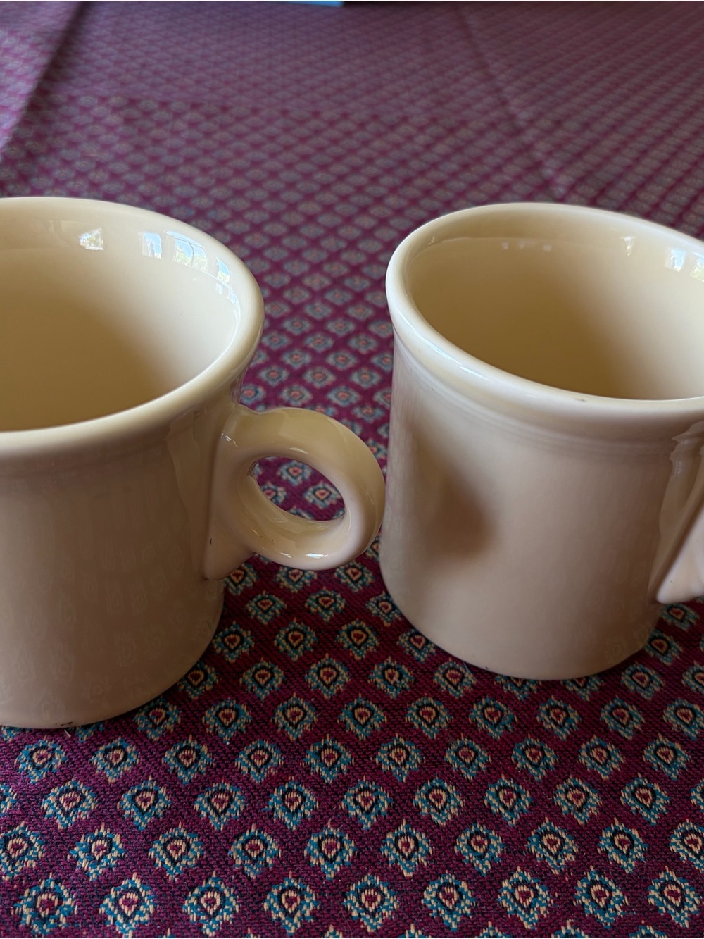 Fiesta coffee mug set of 2
